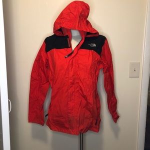 Northface hooded rain jacket